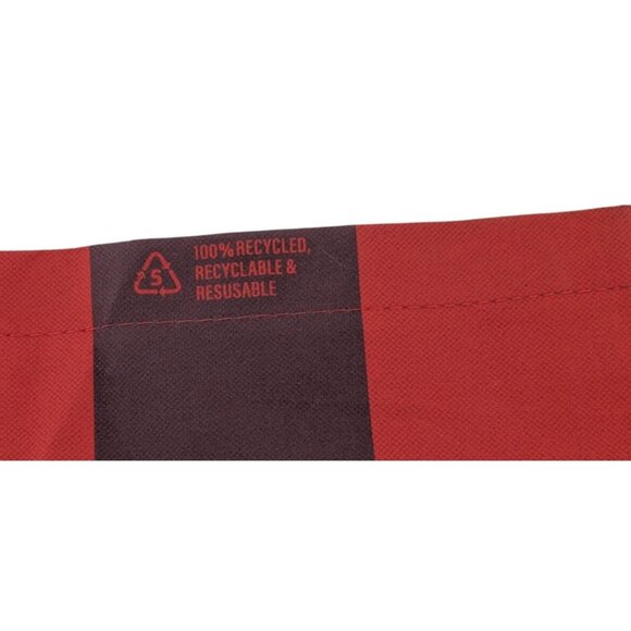 Anthropologie Making Merry Christmas Holiday Reusable Tote Bag Eco Sustainable - Picture 5 of 8